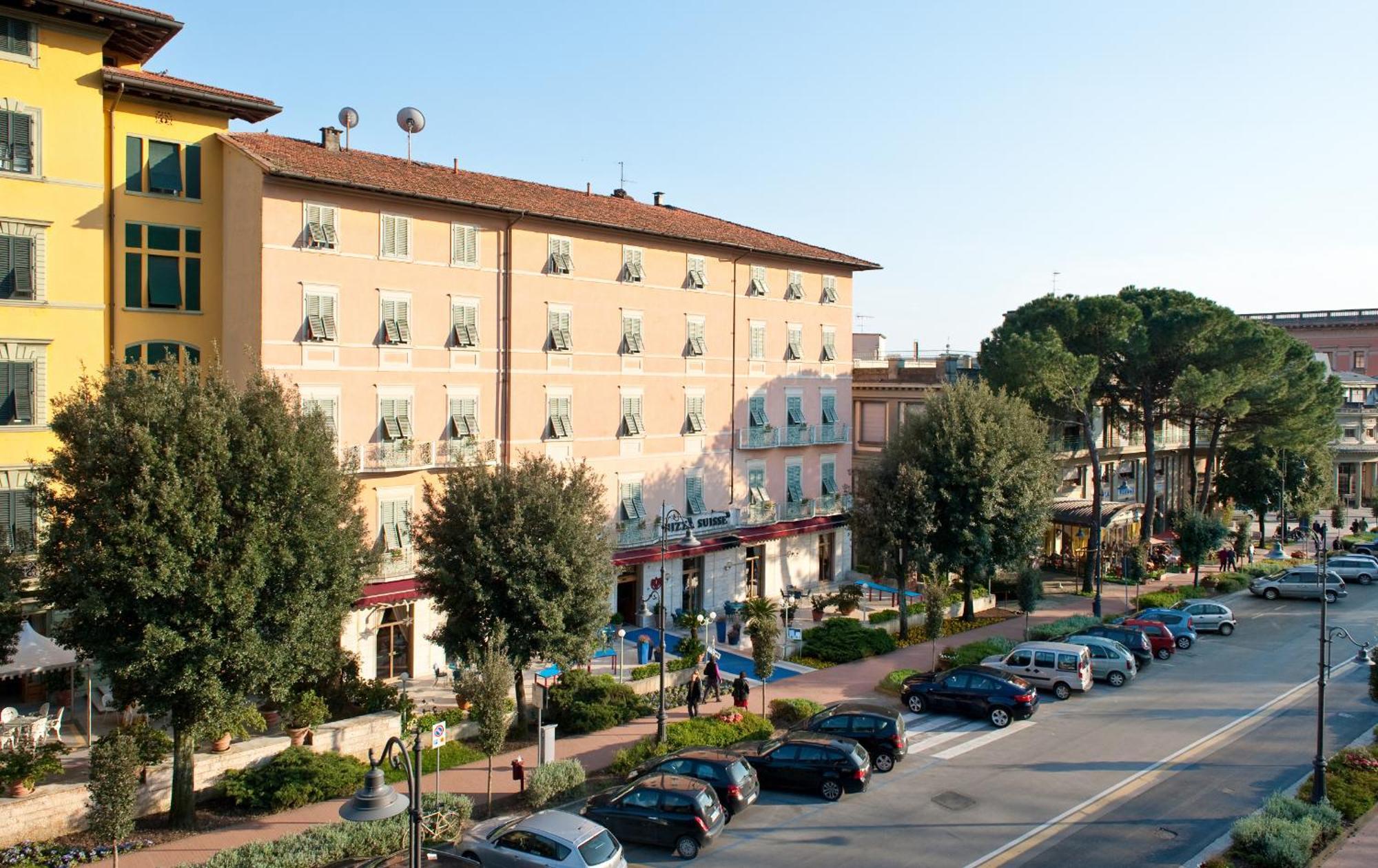 Grand Hotel Nizza Et Suisse มอนเตกาตินี แตร์เม ภายนอก รูปภาพ